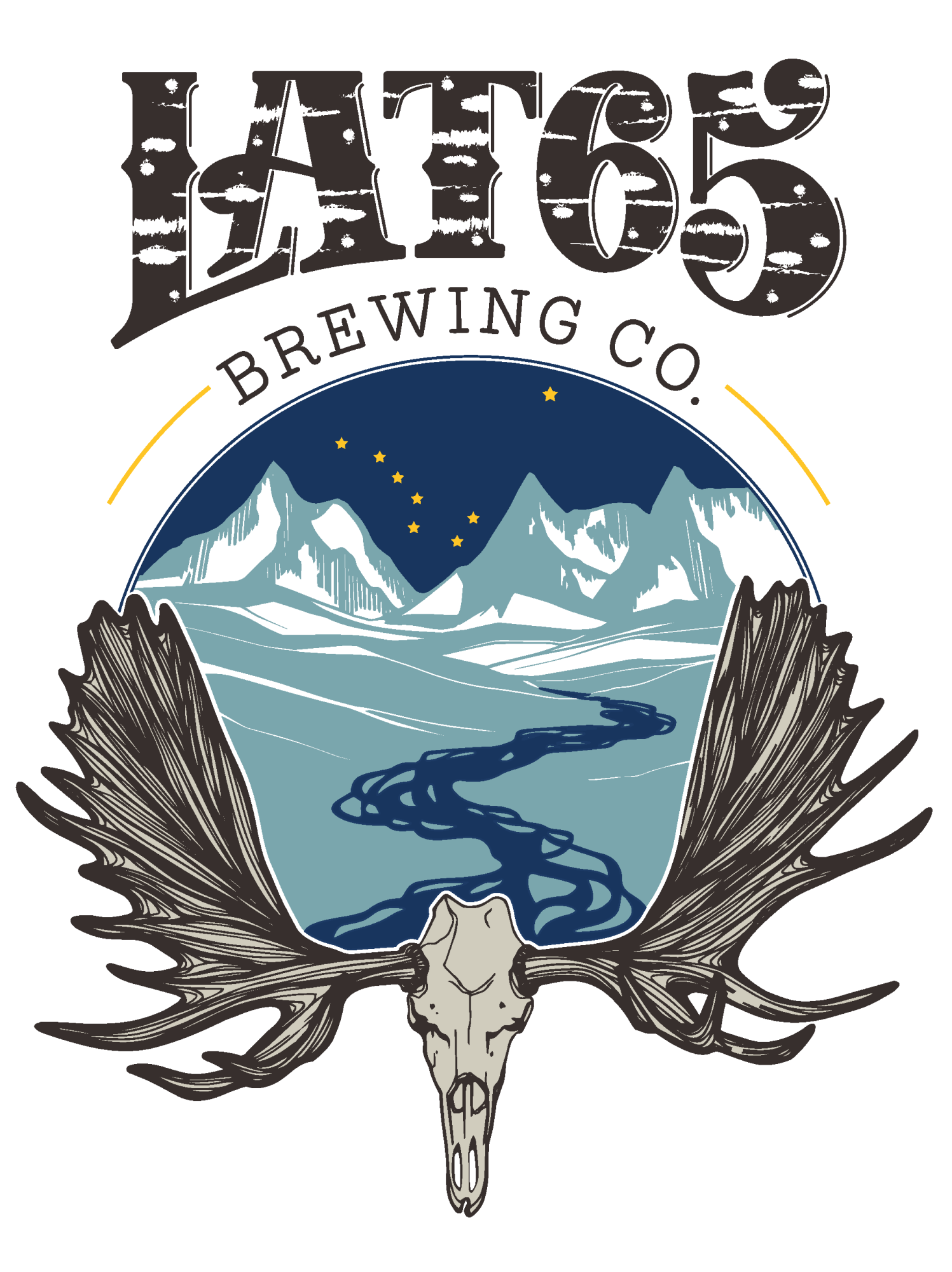 Lat65 Brewing Company logo