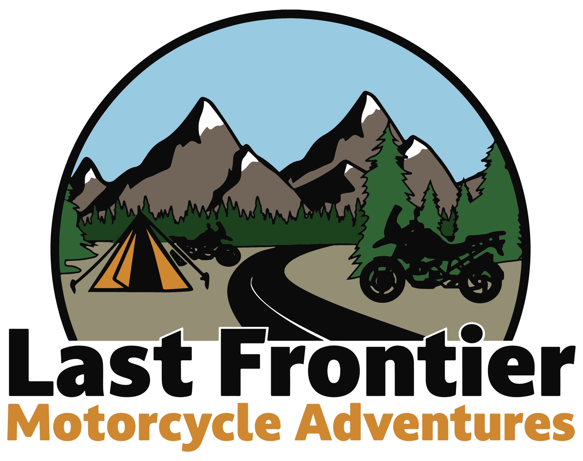 Last Frontier Motorcycle Adventures logo